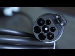 Portable Ac Ev Charger Level 2 Type 1 Or 2 7KW Adjustable Cable With Connector